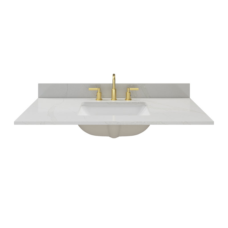 Dessus de meuble-lavabo 43 po Calacatta