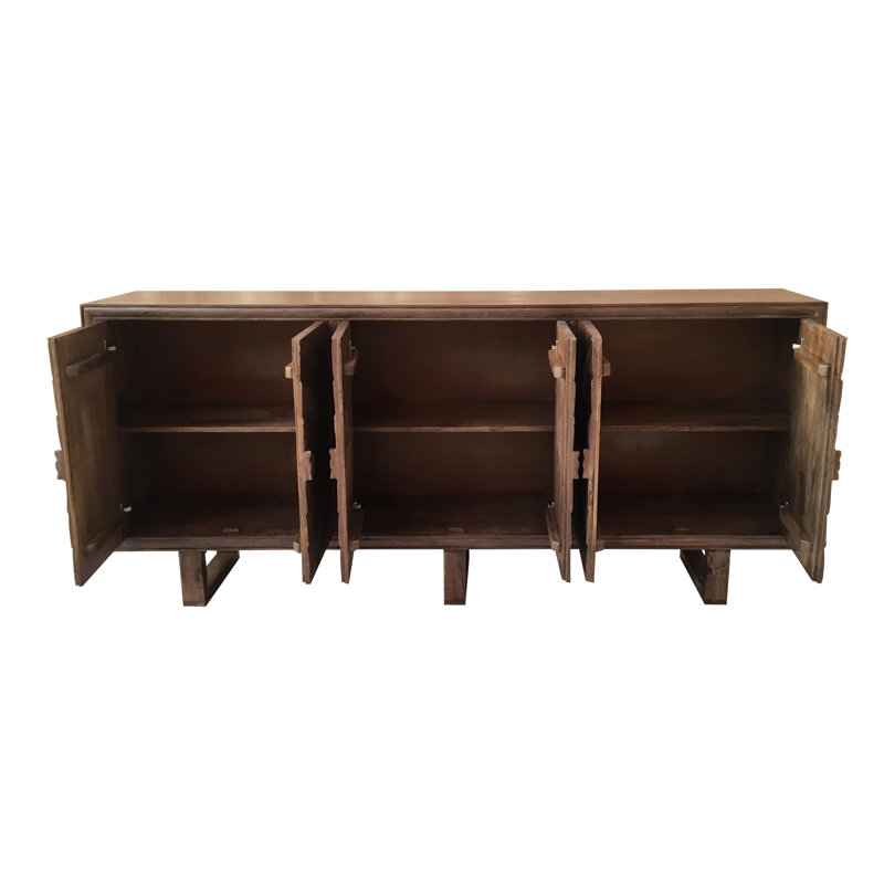Lyke 95 " W Acacia Solid Wood Sideboard