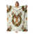 Couronne florale de cerf