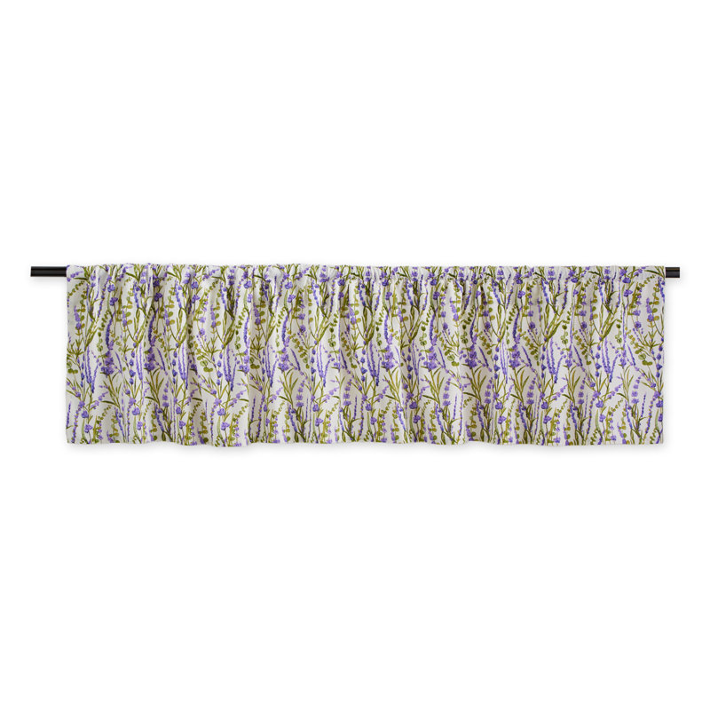 Brynlyn Cotton Blend Floral Balloon Window Valance