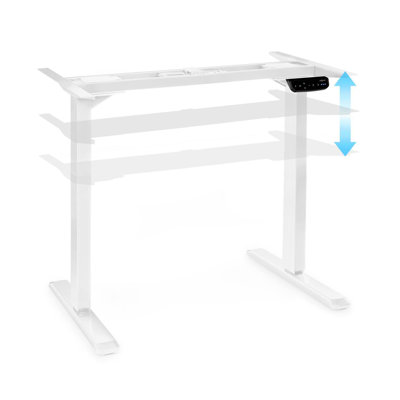 Adjustable Metal Base Standing Desk