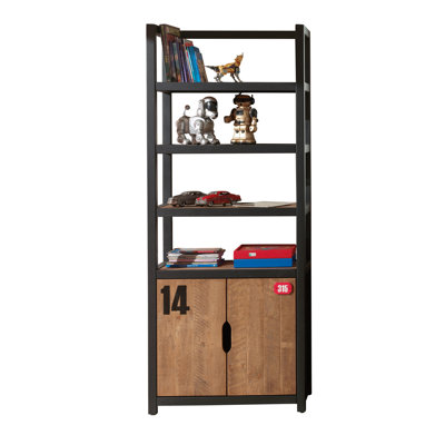 Simone 200 cm H X 80 cm W Kids Bookcase
