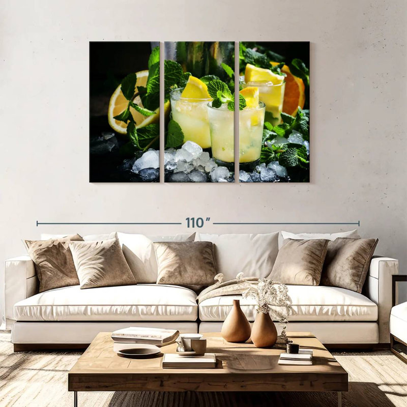 Yarlin Morocco Cocktails, 48" H x 74" W