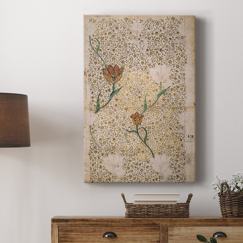 Impression abstraite rétro CIX - galerie Cavas sur mesure, H 18 po x l 12 po