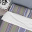 Green And Blue Striped Pattern - Patterned Duvet Cover Set