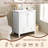 Bathroom Vanity With Ceramic Sink Combo-1113250944