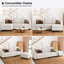 Canapé modulaire en L 2 pièces Cerny-689163006