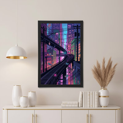 Art mural sur toile Curving