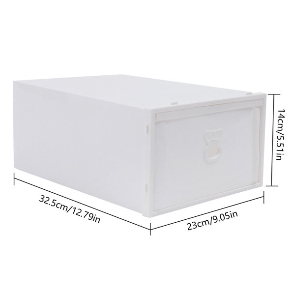 Storage Box Closet Organizer for Underwear Three-in-one Socks Bra and Panties  Drawer Compartmentalizing Boxes Household with Lid