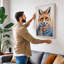 Fashionable Fox Modern - Print-136781014-136781015