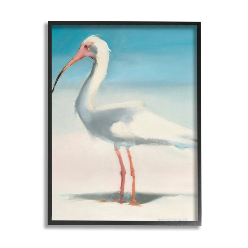 Au-451, estampe numérique, plage, sable, dégradé sur bois, impression, Giclée encadrée noir minuit