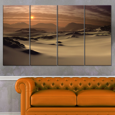 " Beautiful Brown Fantasy Terrain "