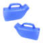 Urinoirs pour hommes - urinoirs en plastique portatifs de 1200 ml / 40 oz d'épaisseur, base anti-basculement et couvercle à encliqueter sécuritaire pour urinoir, personnes âgées, voyage-124889538