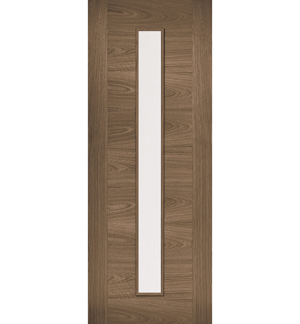 Sofia Clear Glazed Walnut Internal Door