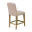 Tabouret de comptoir rembourré