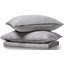  Ensemble de housse de couette réversible en coton chiné 3 pièces Hangeed-799490143-799490142
