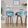 Curvini Fixed-Height - Set Of 2