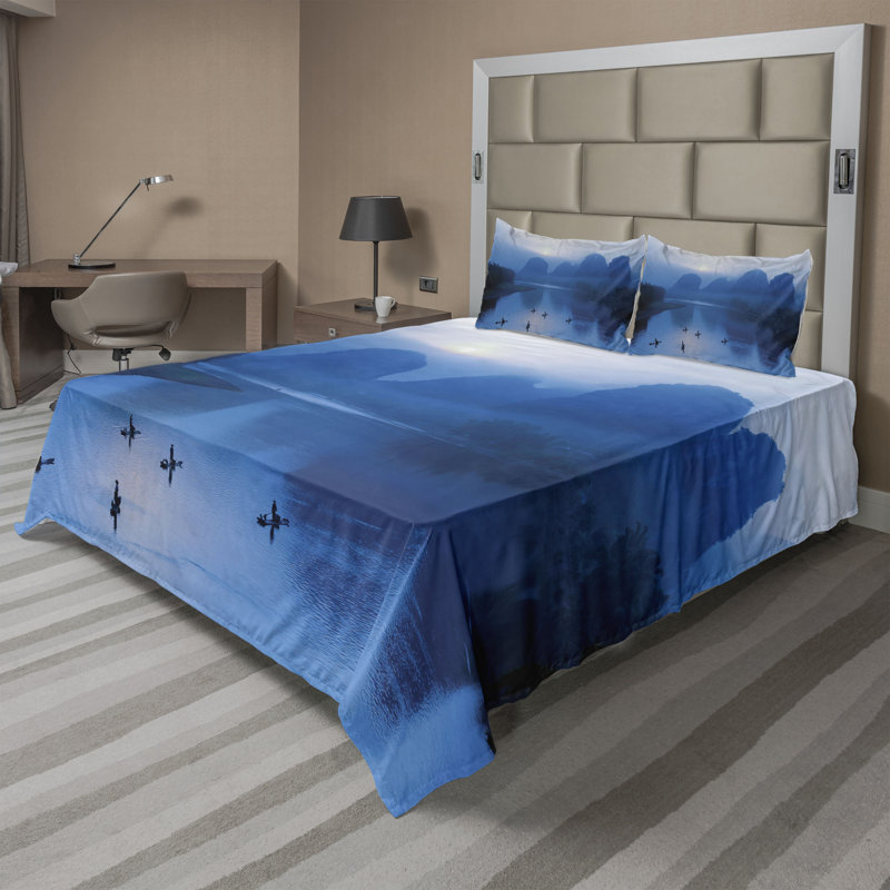 Microfiber Sheet Set, Full Sheet Set + Fitted Sheet + 2 Pillowcases