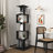 -degree Rotating Bookshelf Particle Board Modern Design For Living Room