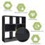 100cm H x 100cm W Cube Bookcase-8650468