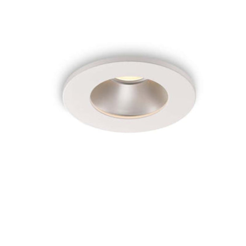 5 Watt White Recessed Ceiling Mounted Downlight, White