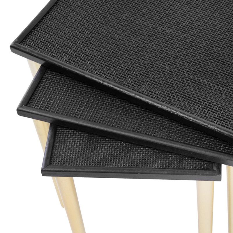 Ensemble de 3 tables d'appoint