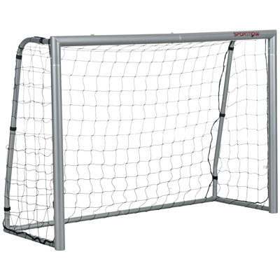 SPORTNOW Football Goal with Ground Stakes, 8ft x 5ft