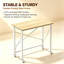 MDF Steel Computer Desk-456053466