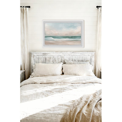 «Coastal Calm», reproduction encadrée
