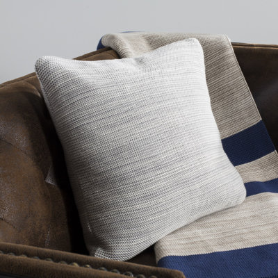 Loveable Cotton Reversible Throw Pillow