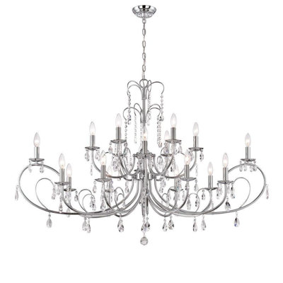 Lustre 18 lumières Rosdorf Park 5329DB78740F4D6D950B01E2FF84ABC7 Kothari