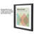 16.5 X 16.5 Floating Album Frame To Display Record Covers - Black