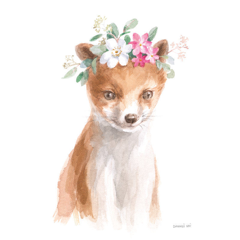 Wild For Flowers III by Danhui Nai - Wrapped Canvas Painting, 76cm H x 51cm W