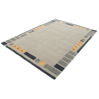 Nepal Jaipur Southwestern Hand Knotted Area Rug