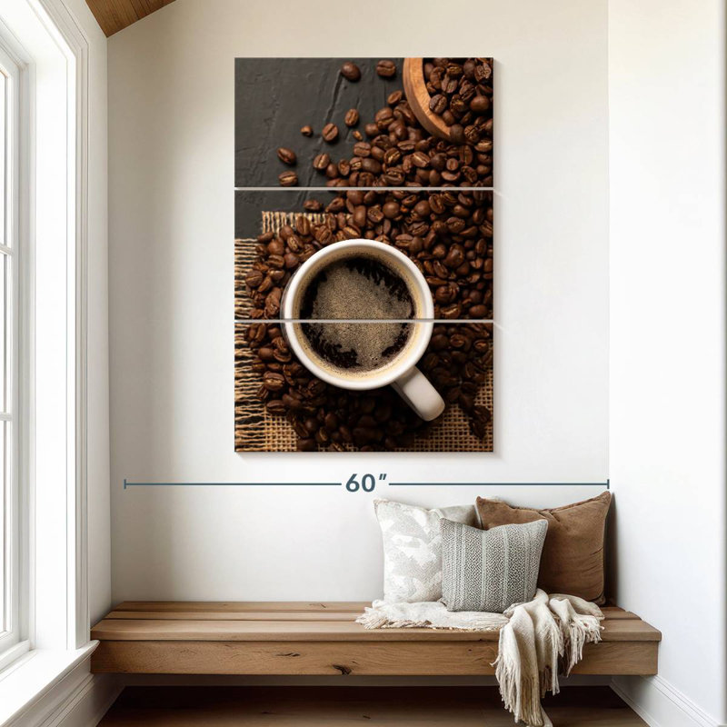 Yarlin Beans To Espresso, 50" H x 32" W