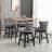 Angelicamae Unfinished Swivel 29'' Stool-69224520-118511479