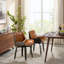 49.53cm H Upholstered Side Chair in Brown
