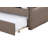 Ami Upholstered Daybed with Pull-out Trundle & Wooden Frame