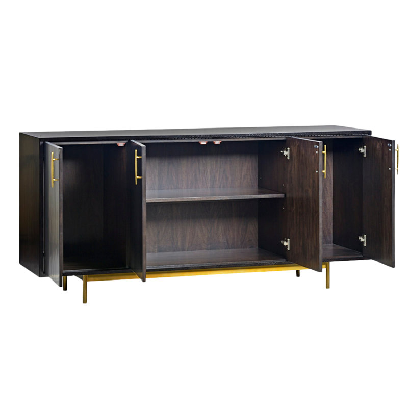 Reed 72'' Sideboard, Black