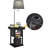 58'' Tray Table Floor Lamp with USB and Outlet