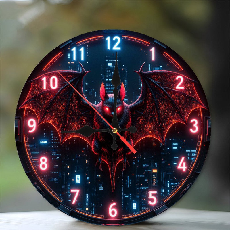 Horloge de chauve-souris