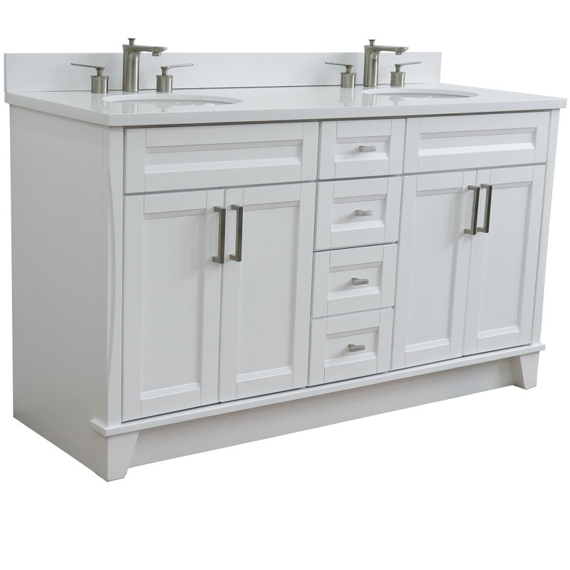 Ensemble de meuble-lavabo double 61 po Aarons