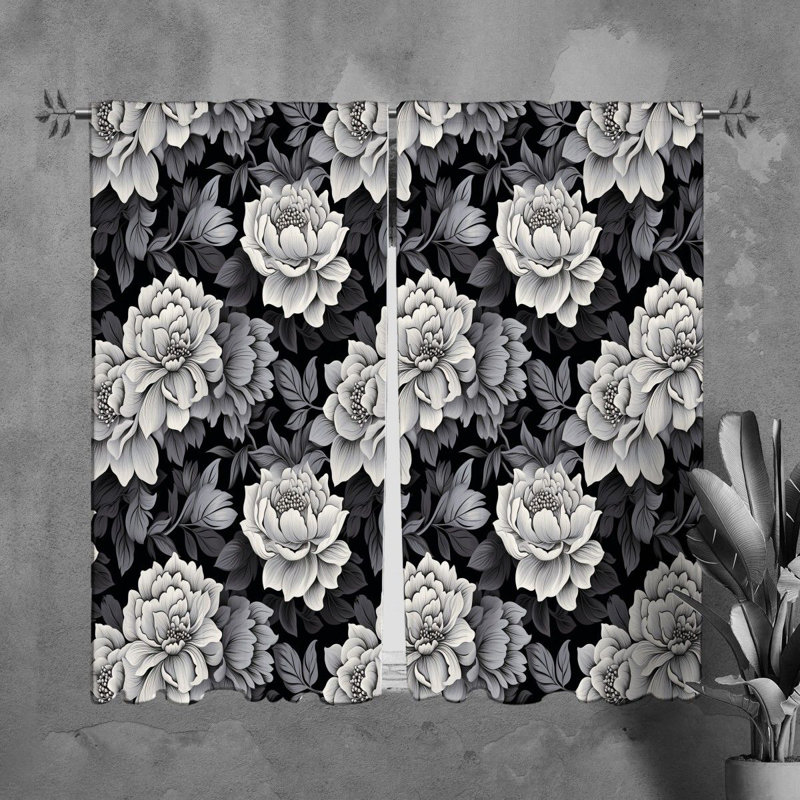 Rayen Room Darkening Curtain Pair, 40'' W x 61'' L