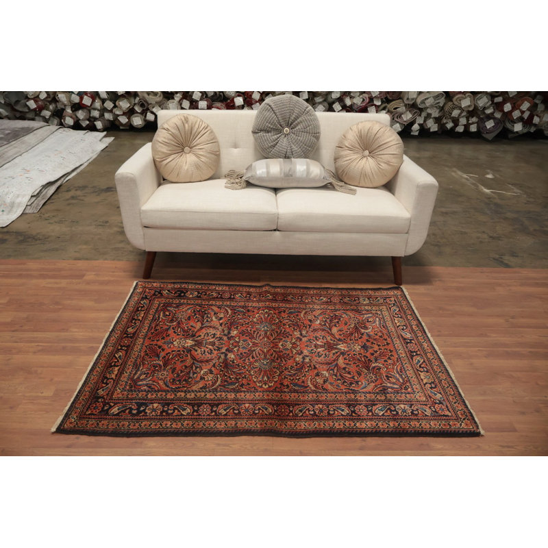 Tapis traditionnel à teinture végétale Artisan Craftsmanship