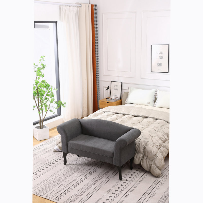 Revêtement Lomawai de 52,76 po, Velours gris