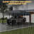 13x26FT Metal Carport, Heavy Duty Galvanized Steel Canopy Shelter for Trucks & Boats