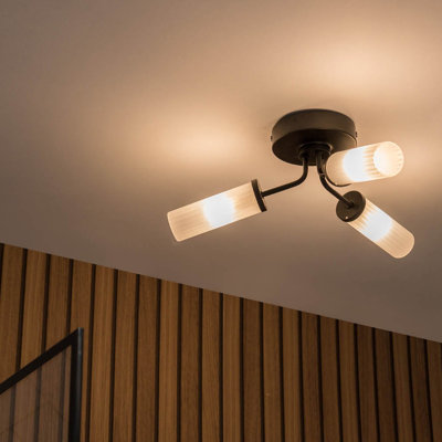 Adbeel Glass Flush Mount