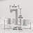 Sterling Widespread 3-Hole Bathroom Faucet, 2-Handle Mid Arc With Lever Handles In Chrome-62211277