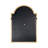 Hemanth Solid Wood Arch Wall Mirror