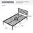 Classic Metal Platform Bed Frame